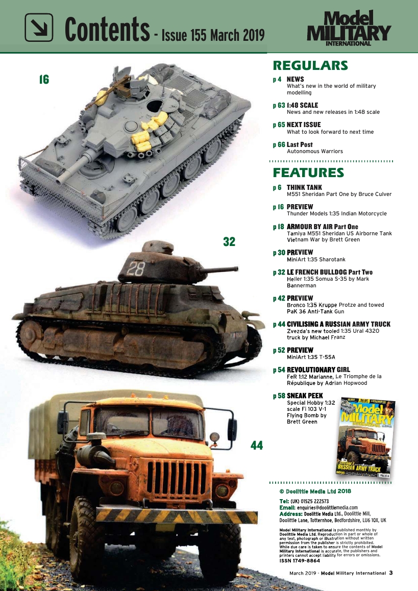 Model Military International 2019-155